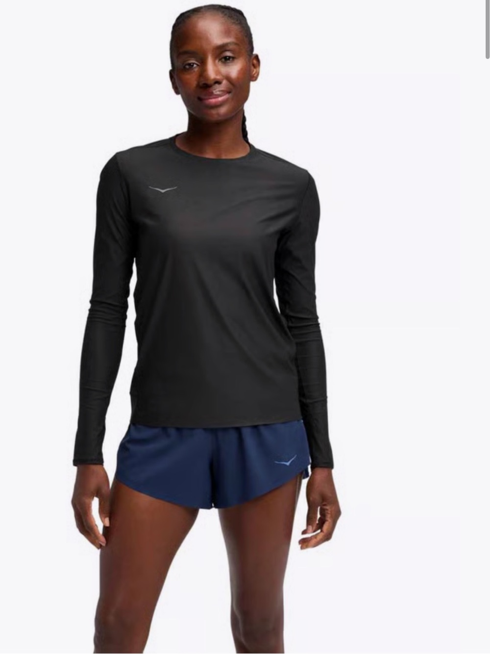 Hoka One One Black Long-Sleeve Performance Top Women’s Size XXL